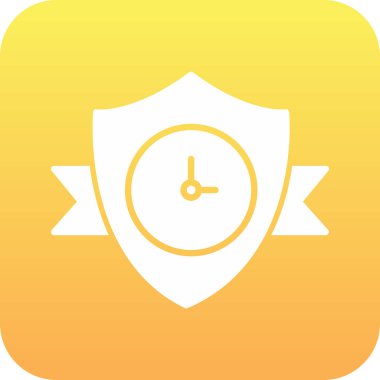 çalar saat simge vektör çizim