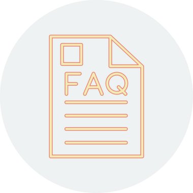 Modern simgenin vektör illüstrasyonu