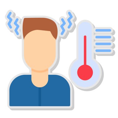 Soğuk ateş sıcaklığı simgesi