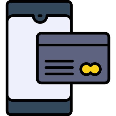 kart simge vektör çizim