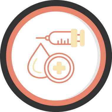 kan damlası vektör simgesi