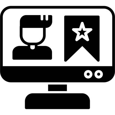 seo modern simgesinin vektör illüstrasyonu