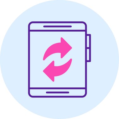 cep telefonu vektör simgesi