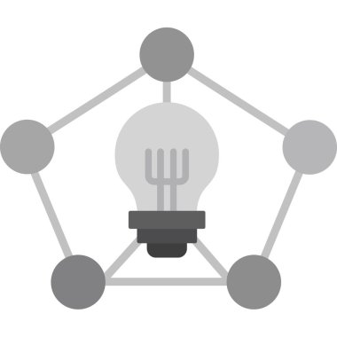 Ağ simgesinin vektör illüstrasyon tasarımı