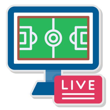 futbol futbol futbol ikonu vektörü