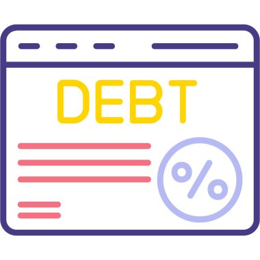 Kredi kartıyla. Web simgesi basit tasarım