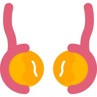 Bir karikatür kalbin vektör çizimi