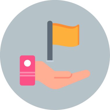 Simge vektör illüstrasyonunu protesto et