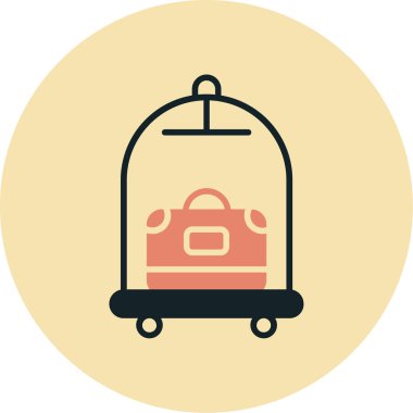 torba simgesi. vektör illüstrasyonu