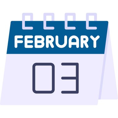 Şubat 25 tarih simgesi