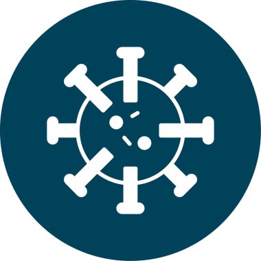 pusula simgesi, vektör illüstrasyonu