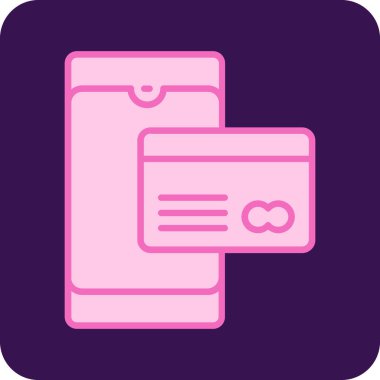 Doldurulmuş kart simgesi - taslak biçimi