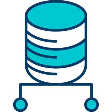 veritabanı simgesi çizimi