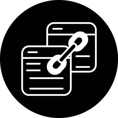 Belge. Web simgesi basit illüstrasyon