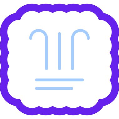 Gıda simgesinin vektör illüstrasyonu