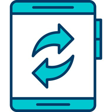 cep telefonu vektör simgesi düzenlenebilir