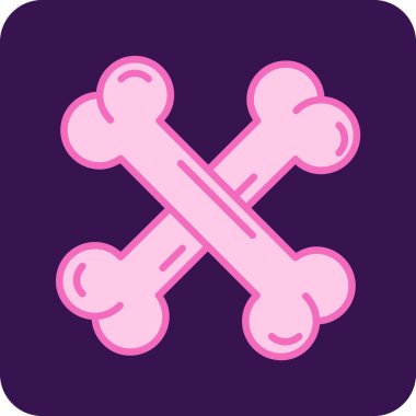 Çizgi film simgesinin vektör çizimi