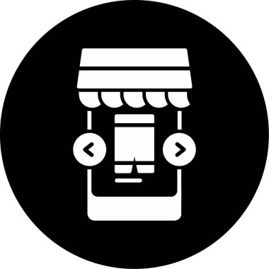 cep telefonu simgesi. Moda tasarım biçimi modern vektör