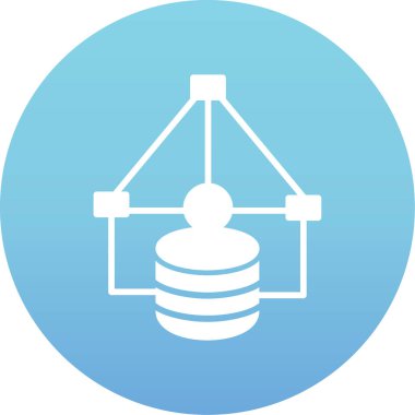 Eşsiz Fabrika Vektör Kabartma Simgesi