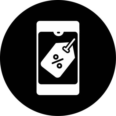 Vektör Mobil simge illüstrasyonu