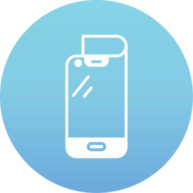 Telefon simgesi vektör illüstrasyonu