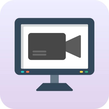 Web simgesi vektör illüstrasyonu