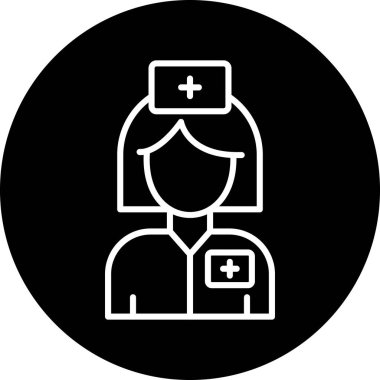 Hemşire Simgesi çizimi