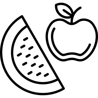 meyve elma simgesi, özet biçimi