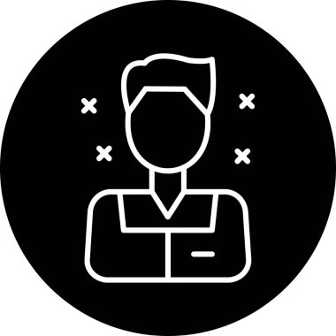 İş simgesinin vektör illüstrasyonu