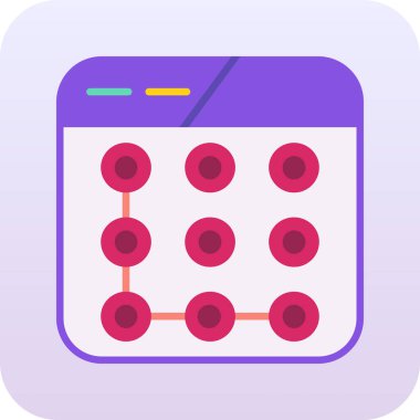 Cep telefonu. Web simgesi basit tasarım