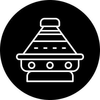 Gıda simgesinin vektör illüstrasyonu