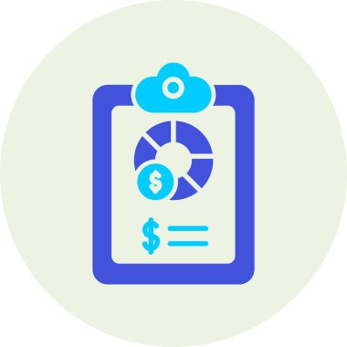 Dolar. Web simgesi basit tasarım