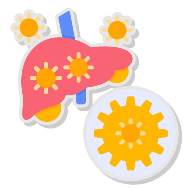 akciğer hastalığı simgesi