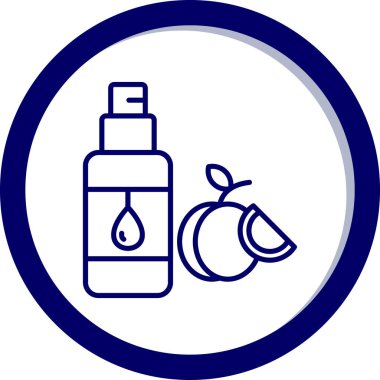 apple juice. web icon simple illustration