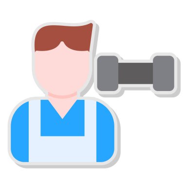 spor salonu ve sağlıklı yaşam tarzı konsept tasarımı