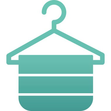 Modern yiyecek simgesinin vektör çizimi