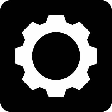 Teçhizat Web simgesi basit illüstrasyon