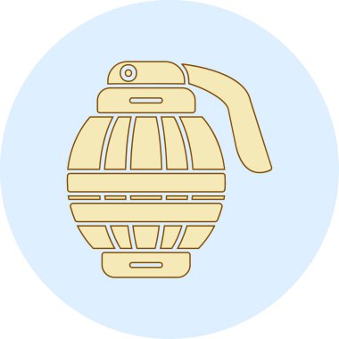 Çizgi film simgesinin vektör illüstrasyonu