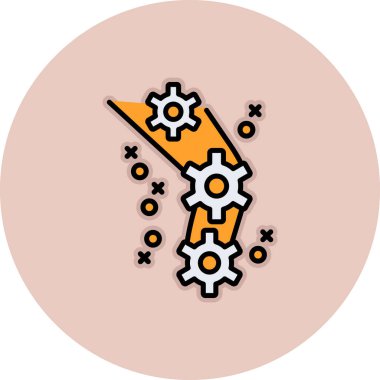 Vektör dişli simge tasarlamak