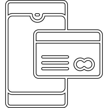 kart simge vektör çizim