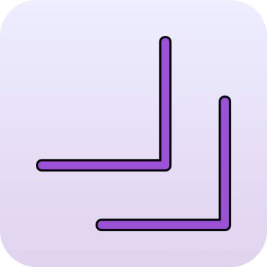 Modern b 'nin vektör illüstrasyonu eksik simgesi