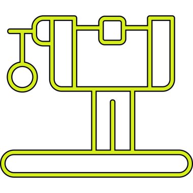 İnşaat roller simgesini, anahat stili