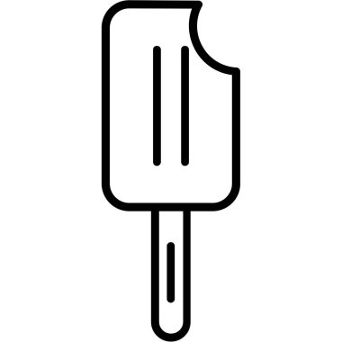 krem simge vektör çizim