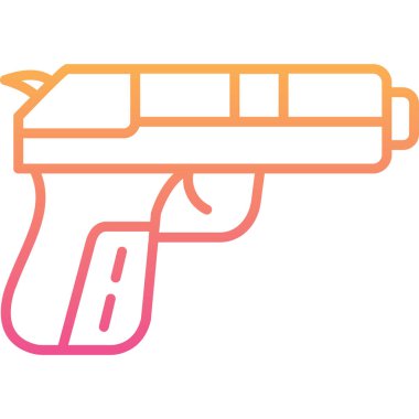 Tabanca simgesi vektör illüstrasyonu