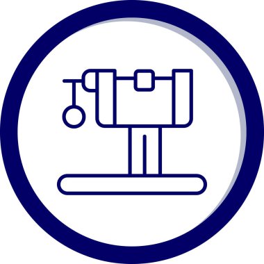 Modern b 'nin vektör illüstrasyonu eksik simgesi