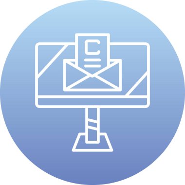 seo modern simgesinin vektör illüstrasyonu