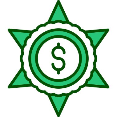 para simgesi vektör illüstrasyonu