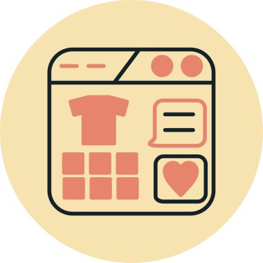 alışveriş çantası vektör modern çizgi simgesi