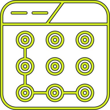 Bilgisayar faresi simgesi. Vektör illüstrasyonu