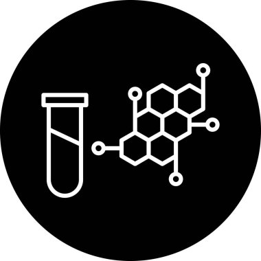 Bilim simgesinin vektör illüstrasyonu